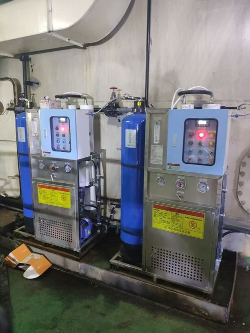 Kunden-Schiffe verwenden Wasserreinigungssysteme