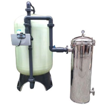 comprar Sistema de filtración de agua de pozo de gran caudal resistente a la corrosión 20000L/H online manufacture