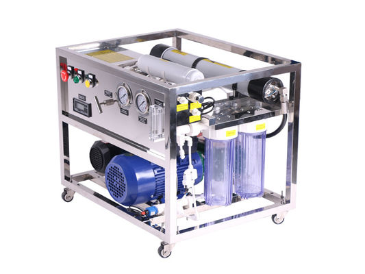 Tecnología de purificación de agua de mar con soporte en línea