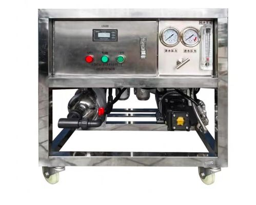 Máquina de desalinización de agua de mar 500 l/Dispositivo de filtración y desalinización de agua marina por ósmosis inversa