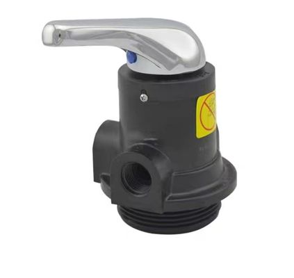 Válvula de purificador de agua de filtro manual para el control de ablandamiento de la descarga hacia adelante y hacia atrás
