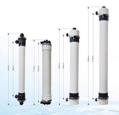 Membrana de ultrafiltración de fibra hueca de aleación de PVC Uf Membrana de agua regenerada