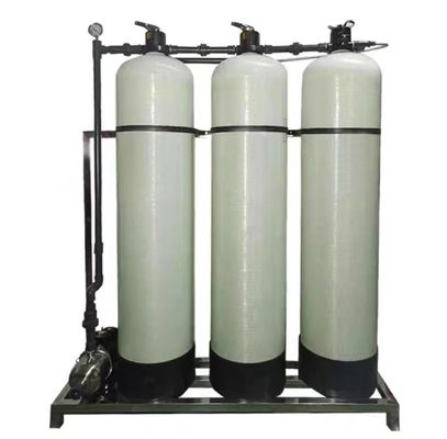 Frp tanque de filtro pretratamiento de carbono activado arena de cuarzo arena de manganeso tanque de arena resina de ablandamiento tanque de filtro multimedios