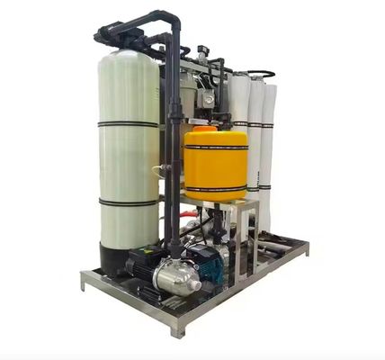 Equipo de desalinización por ósmosis inversa Sistema de filtración Isla de agua salada Buque Equipo dedicado de agua pura Máquina de desalinización