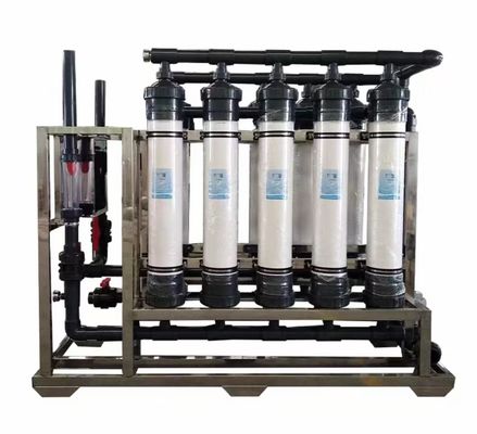 Equipo circulante de tratamiento de aguas residuales y aguas residuales Reutilización de ultrafiltración Tratamiento de agua Dispositivo de filtración de reproducción agrícola