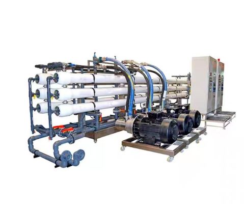 Sistema de filtros de desalinización de agua de mar y purificación de agua salobre 5 toneladas/día