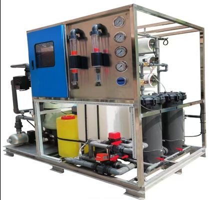 Sistema de filtración de agua salobre de 50 toneladas con tecnología de ósmosis inversa para el suministro de agua de las islas