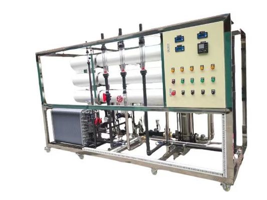 144 toneladas Dl Sistema de agua ultrapura Producción de agua 6 toneladas por hora Potencia 5000w Suministro de energía 380-440v