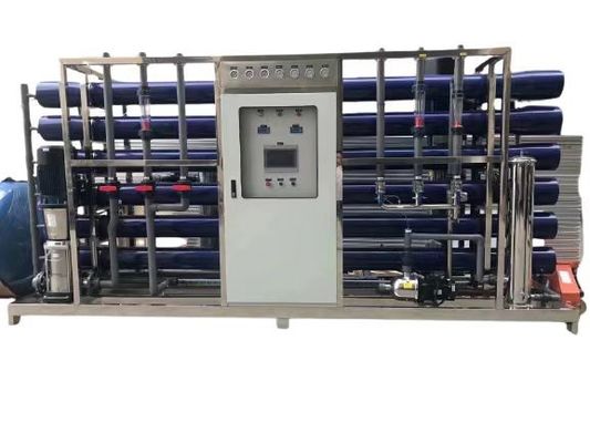 Sistema de reutilización de aguas residuales por ósmosis inversa Producción de agua 30 toneladas/hora Potencia 20000w Suministro de energía 380-440v