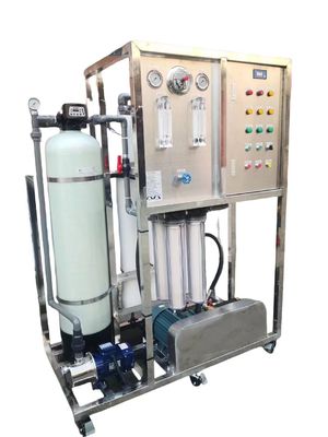 Máquina de desalinización de agua marina montada en patín Producción diaria de agua 15 toneladas
