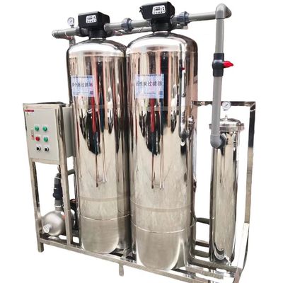 Equipo de filtración de agua superficial, producción de agua de 6 toneladas por hora