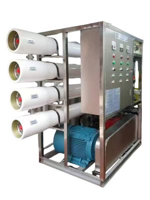 Sistema de agua de desalinización de 100 t que produce 5 toneladas de agua por hora