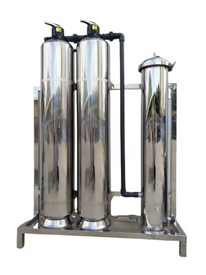Sistema de filtración de aguas subterráneas de acero inoxidable que produce 3 toneladas de agua por hora