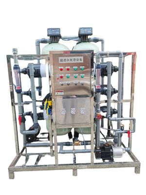 Sistema de ultrafiltración de agua de manantial de montaña Producción de agua 5000 l/h