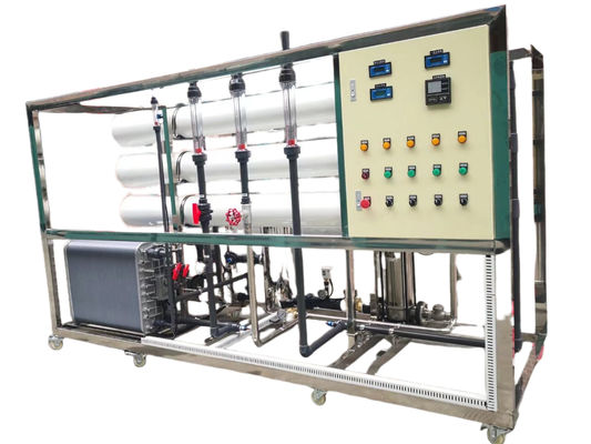 El sistema de agua ultrapura produce 6 toneladas de agua por hora