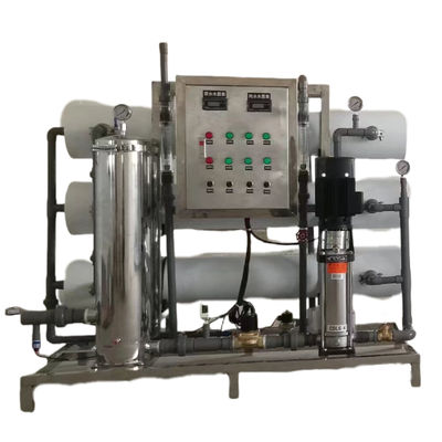 Configuración de agua pura por ósmosis inversa para la fusión de metales.
