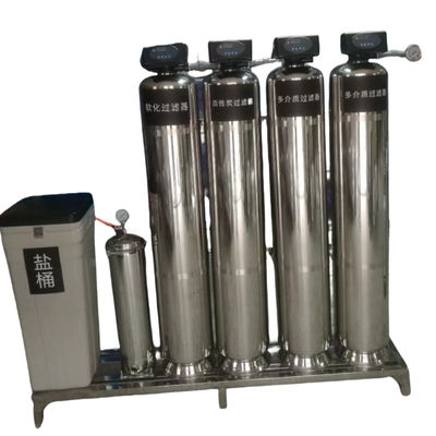 Agua suavizante de múltiples capas, produce 2 toneladas de agua por hora