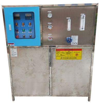 20 toneladas/día Planta de agua dulce de la isla 5000W para hoteles