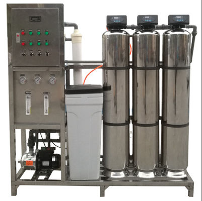 Sistema de tratamiento de aguas de pozos de eliminación de metales Producción de agua 1000L/h
