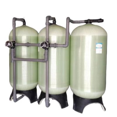Buen precio Equipo de tratamiento de aguas subterráneas profundas de gran caudal con tres etapas en línea