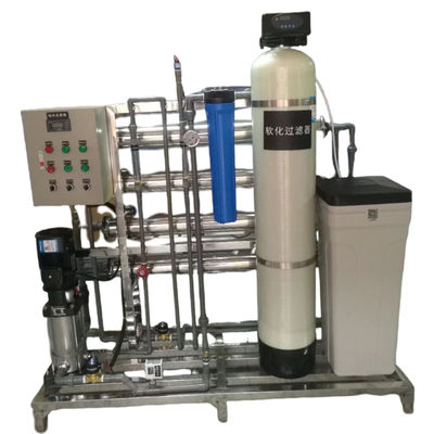 Sistema de filtración para el tratamiento de agua pura desionizada 1 tonelada/hora