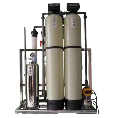 Sistema de filtración para el tratamiento de aguas de pozo profundo de 2000L/h