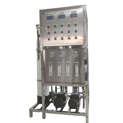 Sistema de filtración de agua pura de dos etapas de flujo pequeño 250 litros/hora