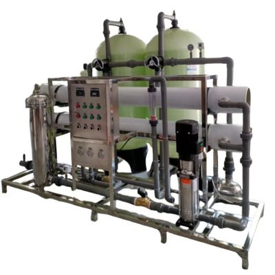Sistema de filtración de agua de salmuera por ósmosis inversa 4000L/h