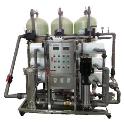 Harga bagus Sistem Filtrasi Air Payau Reverse Osmosis Pendingin 3000L/H on line