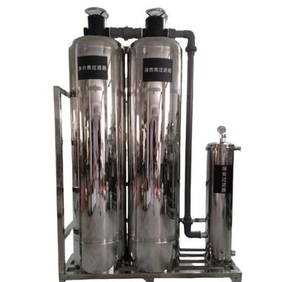 Filtro de agua de pozo subterráneo Sistema de tratamiento de agua de tres niveles