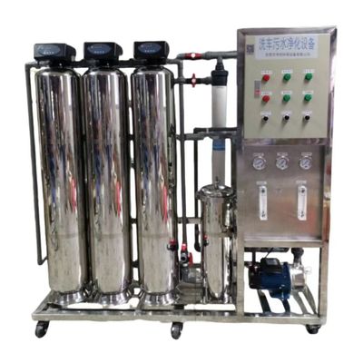 Dispositivo de tratamiento de agua de 10000L/H para el lavado de automóviles, reciclaje y filtración de aguas residuales