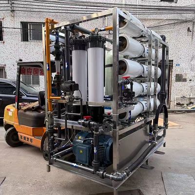 Planta de purificación de agua salada de alta concentración de 1000 L/h
