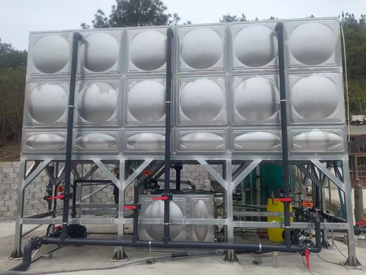 Rate de recuperación del sistema de aproximadamente 20~25% Equipo de desalinización de agua de mar Voltado AC220V-380-440V.