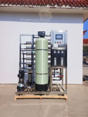 Tasa de recuperación del sistema de ≈20~25% Máquina de desalinización del océano para desalinización y eficiencia óptima