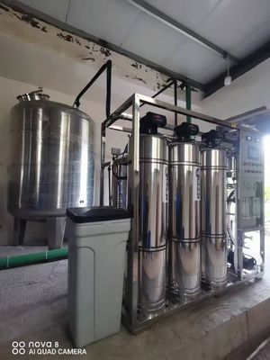 Sistema de agua pura por ósmosis inversa para agua subterránea con 10US Water