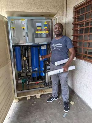 Harga bagus Peralatan air ultra murni untuk pengolahan air industri Filter presisi dan 1 ton per jam aliran on line