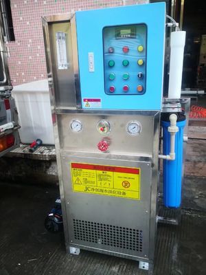 JC-SWRO-5T/D  Potabilizadora de 5000 Watts con Salinidad de Producción y Bomba de Presión de Componentes Principales