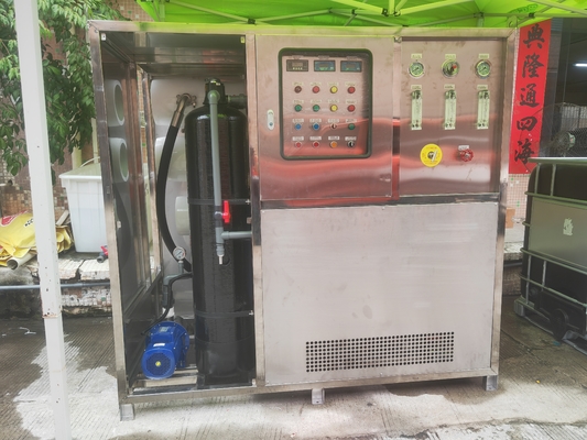 Varying Capacity Reverse Osmosis Desalination System With Pressure Pump