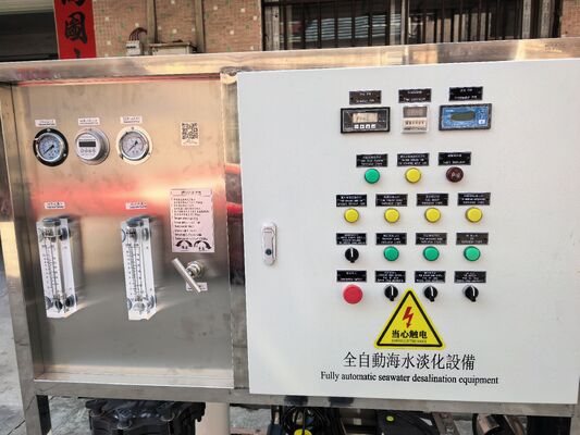 Quality Compact Seawater Desalination System Offering Scalable Fresh Water Generation for Commercial and Municipal Applications factory