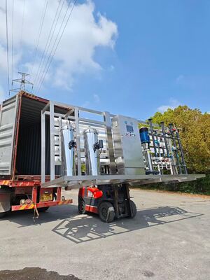 Quality Compact Reverse Osmosis Desalination System delivering freshwater production in limited space environments for industrial and municipal factory