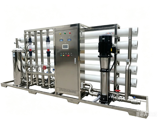 ราคาดี ระบบแยกเกลือแบบ Reverse Osmosis ที่มีความจุ 5,000 ลิตรต่อชั่วโมง วัสดุที่ทนต่อการกัดกร่อน และการควบคุมอัตโนมัติสำหรับการทำน้ำทะเลให้บริสุทธิ์ ออนไลน์