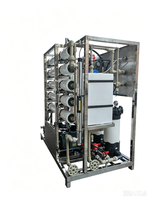 Buen precio 25 T/D Sistema totalmente automático de desalinización del agua de mar En línea